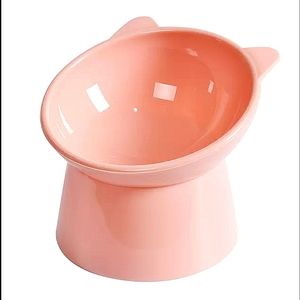Really Cute Elevated Food Bowl Dog Cat NWT